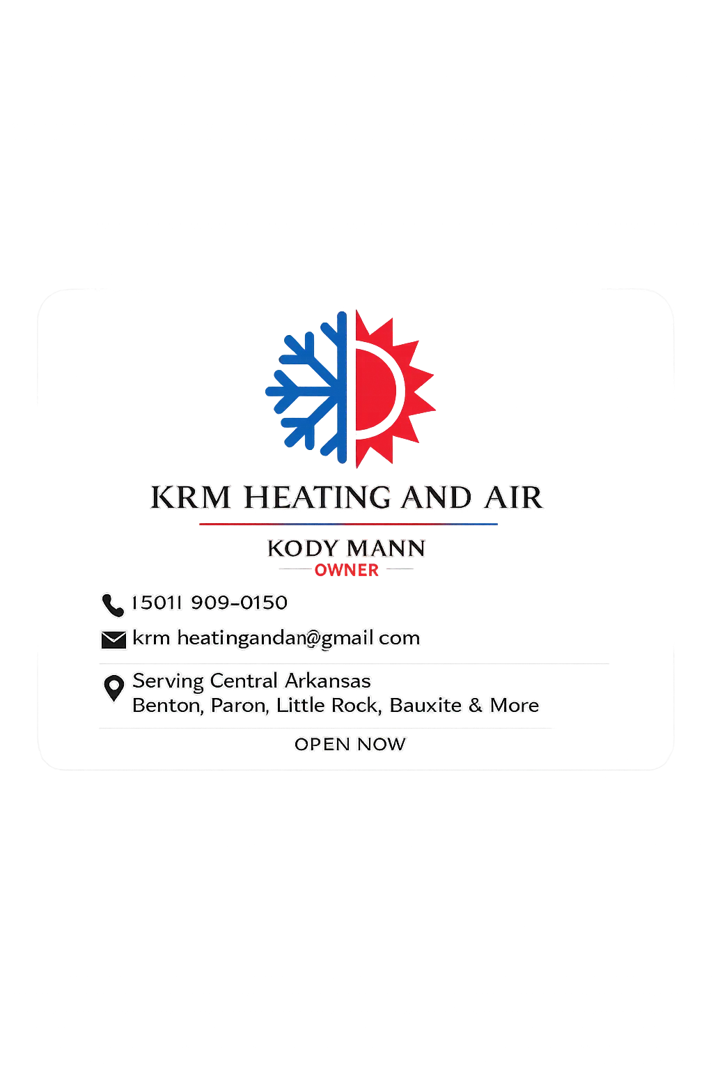 KRM Heating and Air - HVAC Professional